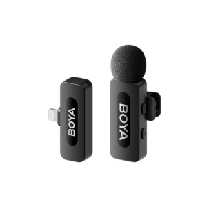 BOYA BY-V1 | Wireless Lavalier Microphone for iPhone & iPad (Lightning Connector)