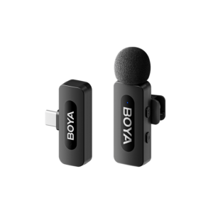 BOYA BY-V10 | Ultracompact Wireless Lavalier Microphone for USB-C Devices