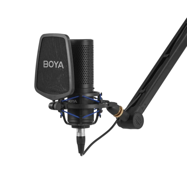 BOYA BY-M1000 Pro | Large Diaphragm Multi-Pattern Condenser Microphone for Studio Recording - Image 4