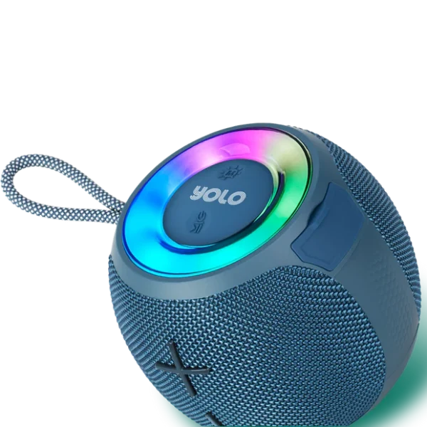 YOLO Orbit Wireless Speaker | 12W Deep Bass | 10H Playtime | RGB Lights | IPX4 Waterproof | Bluetooth 5.3 - Image 3