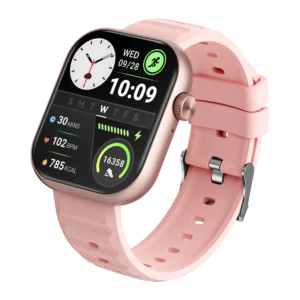 itel smartwatch fit 020 2.04" hd display ip68 ai powered