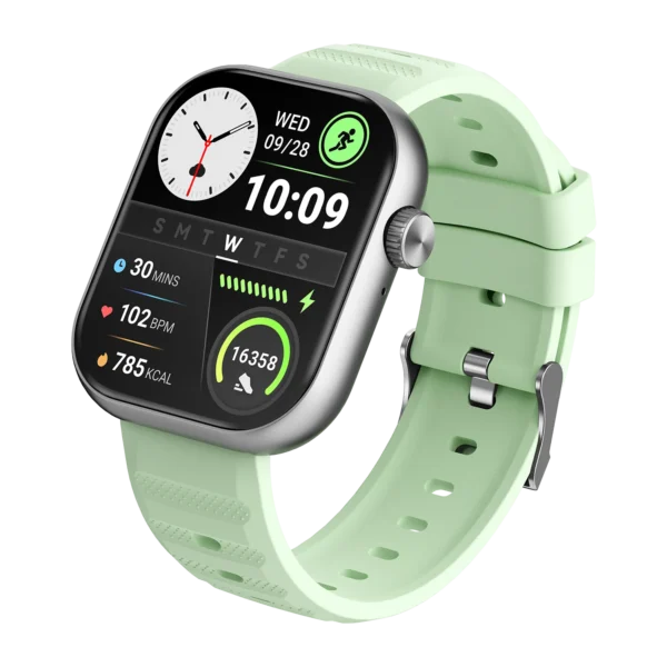 itel smartwatch fit 020 2.04" hd display ip68 ai powered