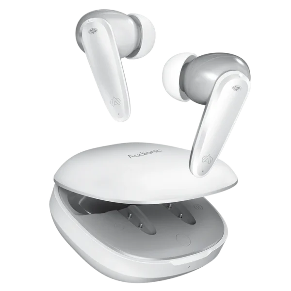 audionic airbud 725 pro – true wireless enc earbuds with low latency gaming mode