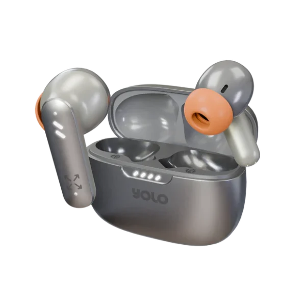 YOLO YoPod Aria – ANC Wireless Earbuds | 24H Playtime, Quad Mics, Gaming Mode