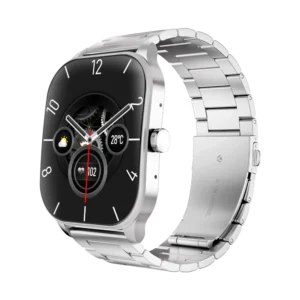 login l 104 elite smart watch metallic | 1.96" amoled
