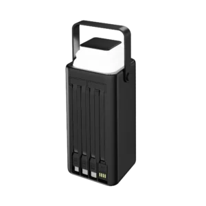 login l 715 power bank 50,000mah | built in cables