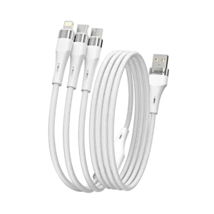 login l 909 3 in 1 100% copper | 12w | 2.4a cable
