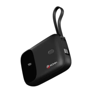 Ronin Neutron R-4030 Mini 10,000mAh Power Bank | 20W Type-C Output | 22.5W Cable Output