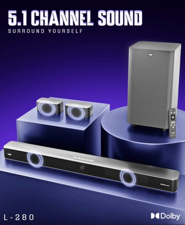 login l 280 5.1 channel speaker