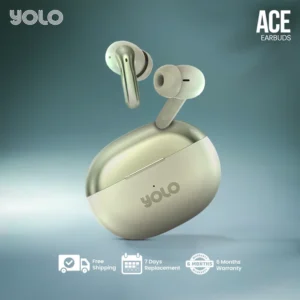 YOLO YoPod Ace  ENC Wireless Earbuds | 60H Playtime, Bluetooth 5.4, Type-C Fast Charging