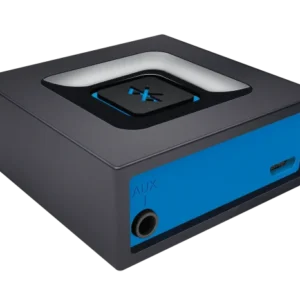 logitech bluetooth audio adapter | wireless streaming for speakers | multipoint pairing