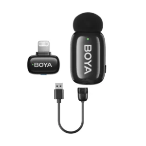 BOYA Mini-16 | Single Wireless Microphone with Charging Case | For iPhone & iOS Devices