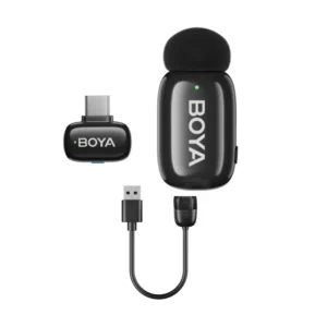 BOYA Mini-17 | Single Wireless Microphone with Charging Case | For Android Type-C Devices