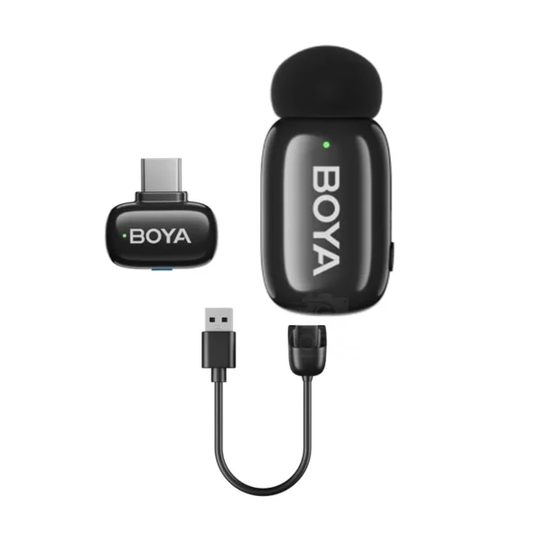 BOYA Mini-17 | Single Wireless Microphone with Charging Case | For Android Type-C Devices