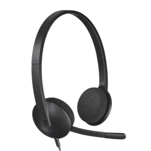 logitech h340 usb headset | noise cancelling mic | digital stereo sound | plug & play usb