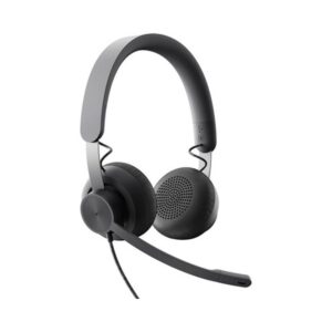 logitech zone wired gaming headset | premium noise cancelling mic | advanced audio drivers | usb c / usb a