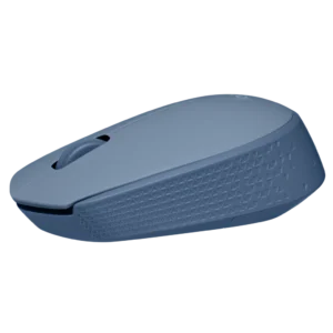 m171 mouse top side view bluegrey