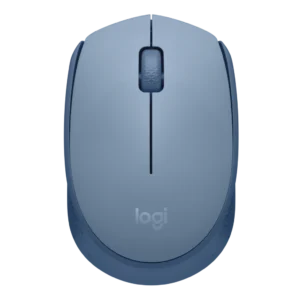 m171 mouse top view bluegrey