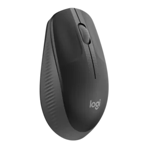 logitech m190 wireless mouse full size curve design