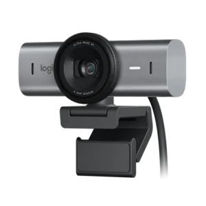 logitech mx brio 4k ultra hd webcam (graphite) | advanced autofocus, ai enhancement, show mod