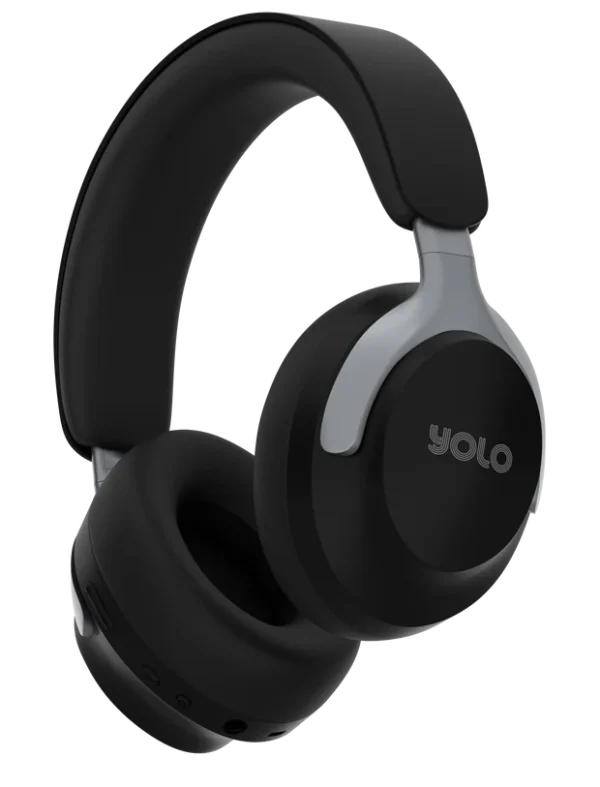 YOLO Nirvana Y-512 | Active Noise Cancelling Headphones | 40mm Drivers | 50H Playtime - Image 4