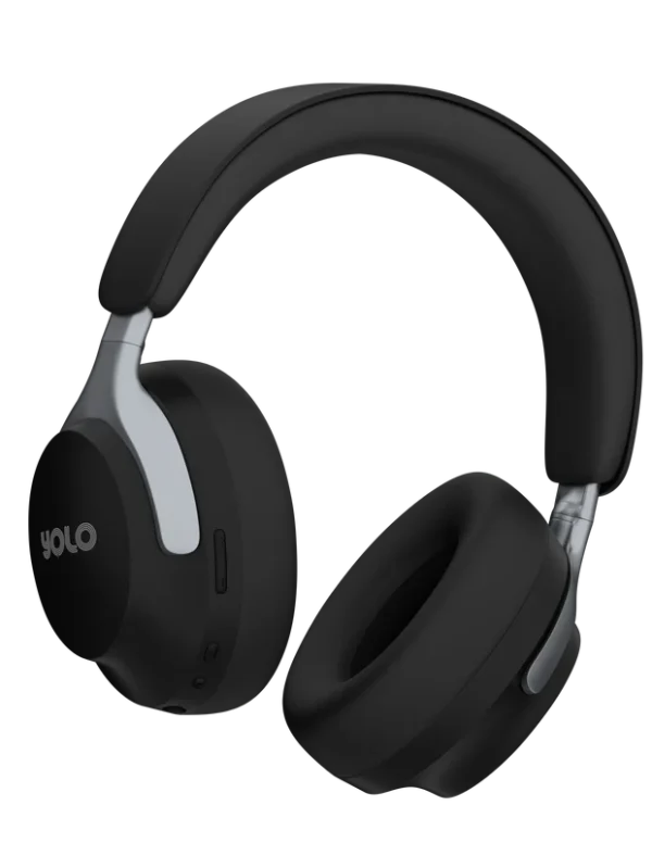 YOLO Nirvana Y-512 | Active Noise Cancelling Headphones | 40mm Drivers | 50H Playtime - Image 2