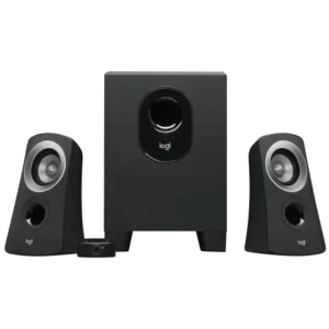 logitech z313 2.1 speaker system with subwoofer | rich sound | easy controls