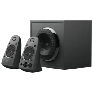 logitech z625 2.1 speaker system | thx certified | 400w peak power | optical input