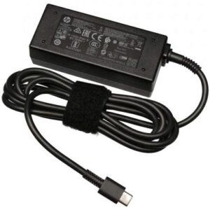 HP 65W Type-C Charger | Slim & Portable USB-C AC Adapter | Compatible with Pavilion, Envy, Spectre