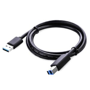 USB 3.0 Printer Cable | A to B | 1.8M Black | Made in Taiwan