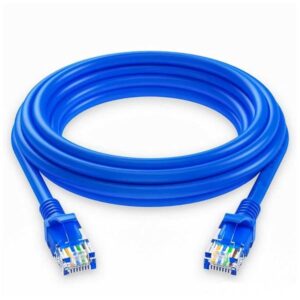 Cat 6 Ethernet Cable 1.5m,3m,5m,10m,15m,20m,30m,40m,50m | Fast LAN UTP RJ45 for PC, Router, Console