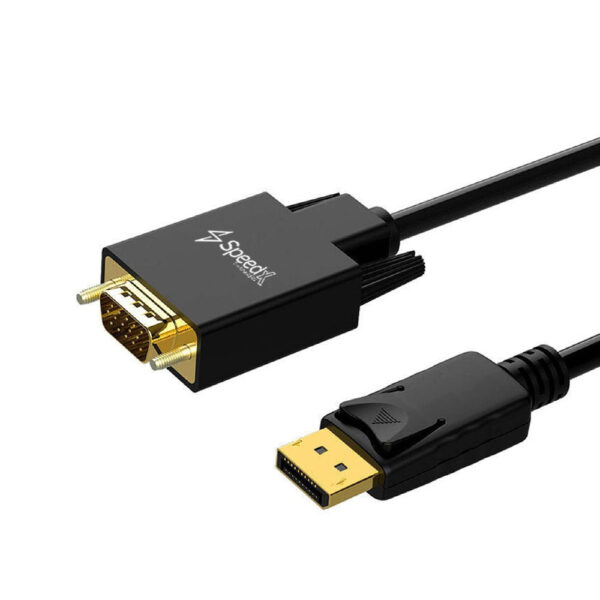 DisplayPort (DP) to VGA Cable | 1.8M | Full HD Video Converter