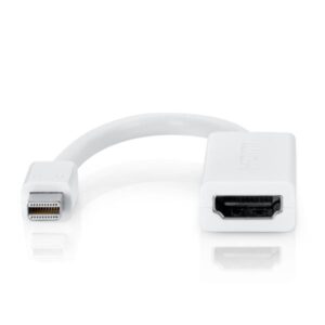 Mini DisplayPort (Mini DP) to HDMI Converter | Male to Female Adapter | Full HD / 4K Support