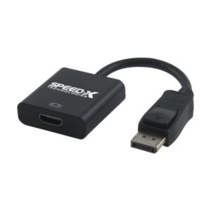 DisplayPort (DP) to HDMI Converter | Male to Female Adapter | Full HD / 4K Support