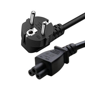High-Quality Laptop Power Cord | 1.5 Meter | Compatible with All Adapters