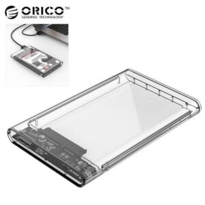 Orico HDD Case Crystal 2.5" (2139U3-CR) USB 3.0 Hard Drive Enclosure