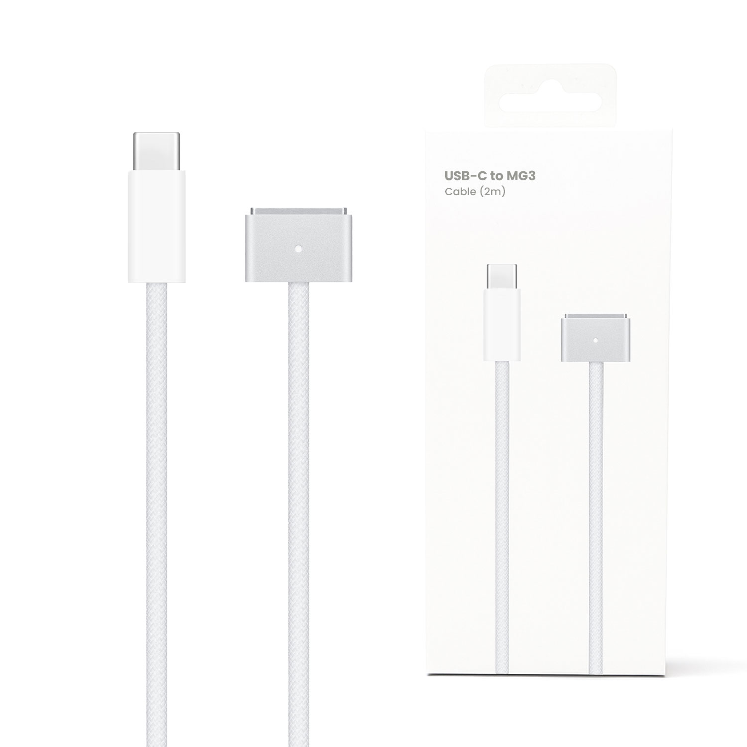 USB-C to MG3 Magnetic Charging Cable (2M) | Fast Charging & Data Transfer | Durable Braided Design