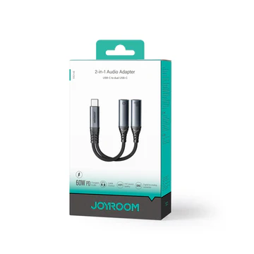Joyroom SY-C03 Audio-Transfer Series 2-in-1 Adapter (Type-C to Dual Type-C) - Image 3