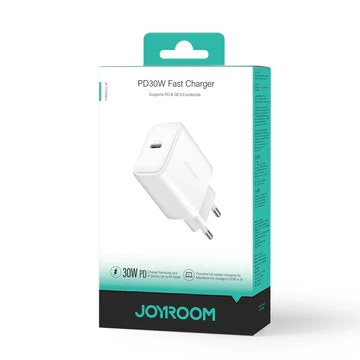 Joyroom JR-TCF24 PD30W Fast Charger (EU) + Type-C to Type-C Cable - Image 3