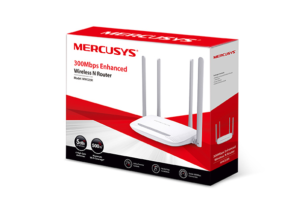 Mercusys MW325R 300Mbps Enhanced Wireless N Router - Image 2