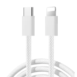 Joyroom S-A45 Ben Series 30W Braided Fast Charging Data Cable (Type-C to Lightning, 1m)