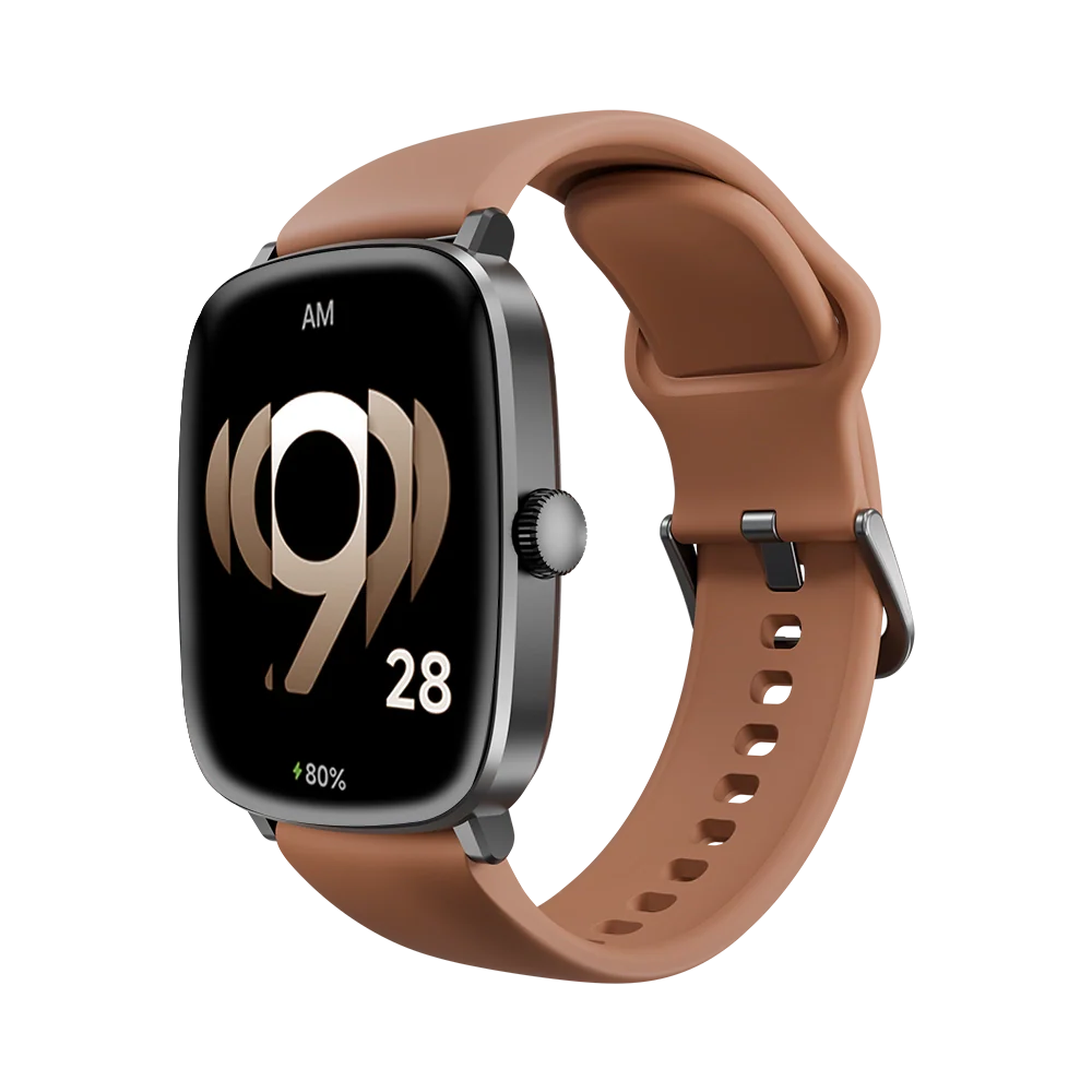 Login L-109 BLAZE 2.01″ AMOLED Display Brown + Black Strap Smart Watch