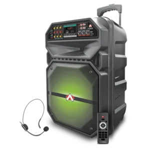 Audionic Mehfil MH-810 Portable Trolley Speaker with Wireless Microphone