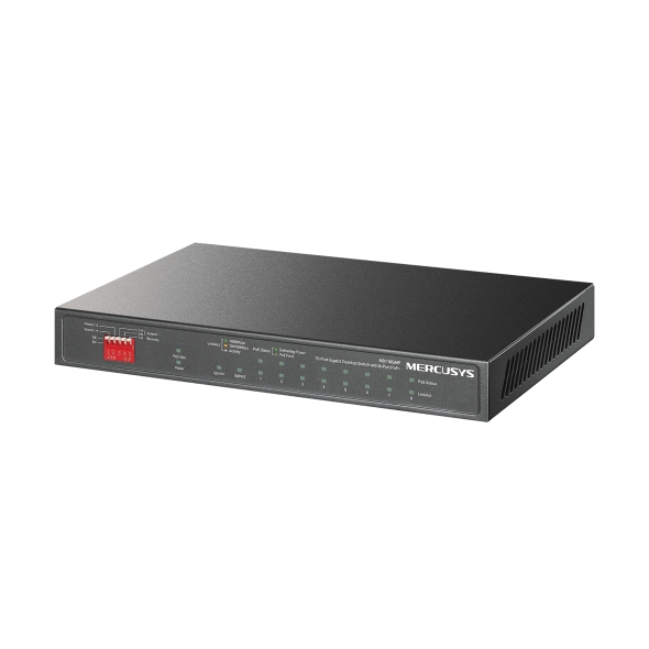 Mercusys MS110GMP 10-Port Gigabit Desktop Switch with 8-Port PoE+