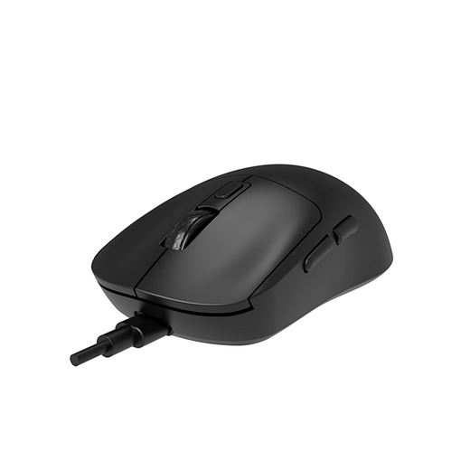 WIWU WM111 Black Wired Office Mouse 6‐Button Layout for Enhanced Productivity