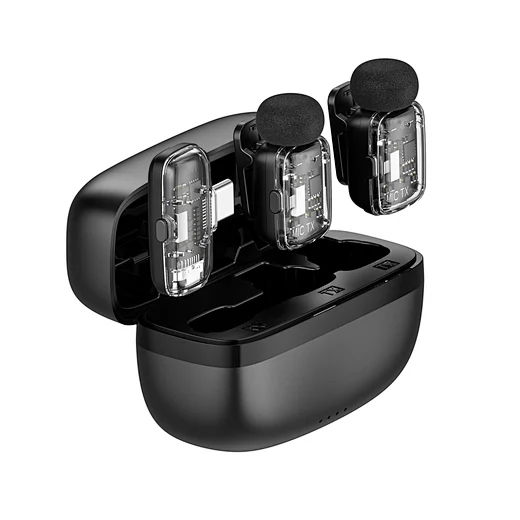 WiWU Wi-WM008 ANC Dual Wireless Lavalier Microphone