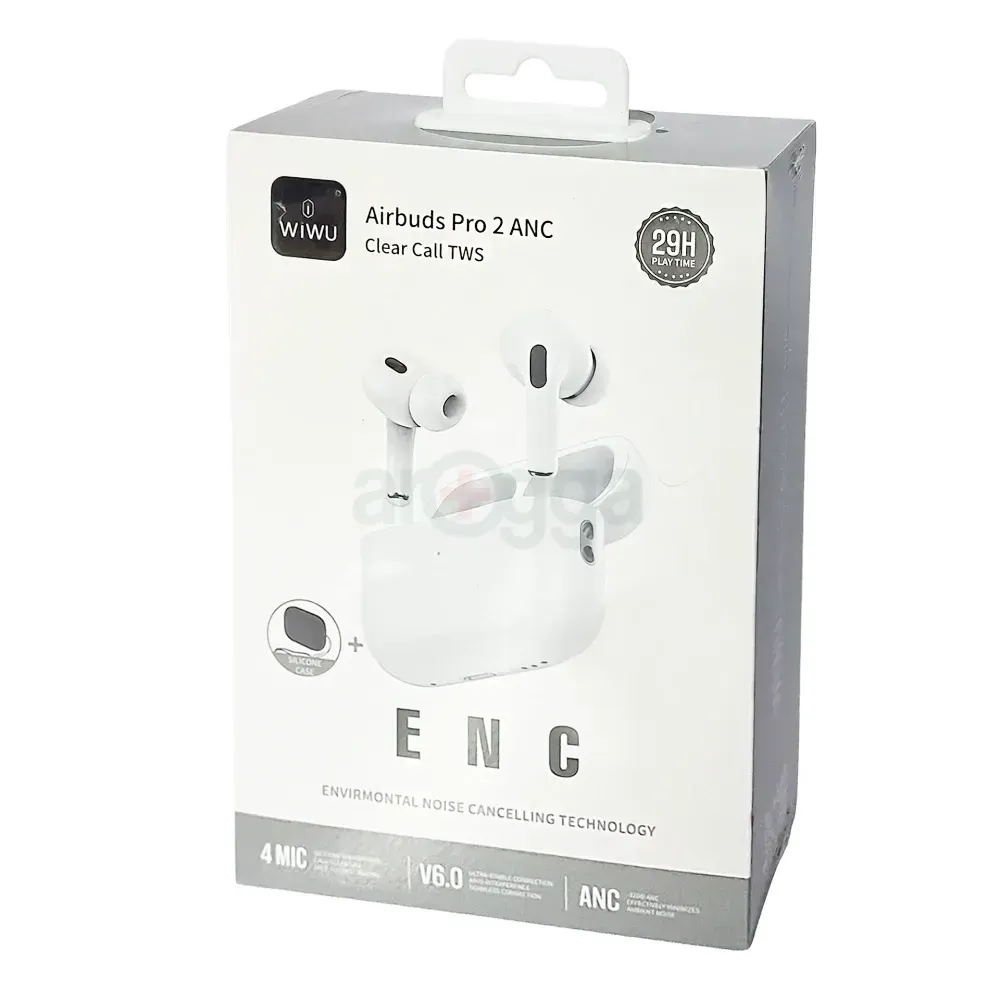 WiWU Airbuds Pro 2 ANC (4-Mic ENC) True Wireless Earbuds - Image 3